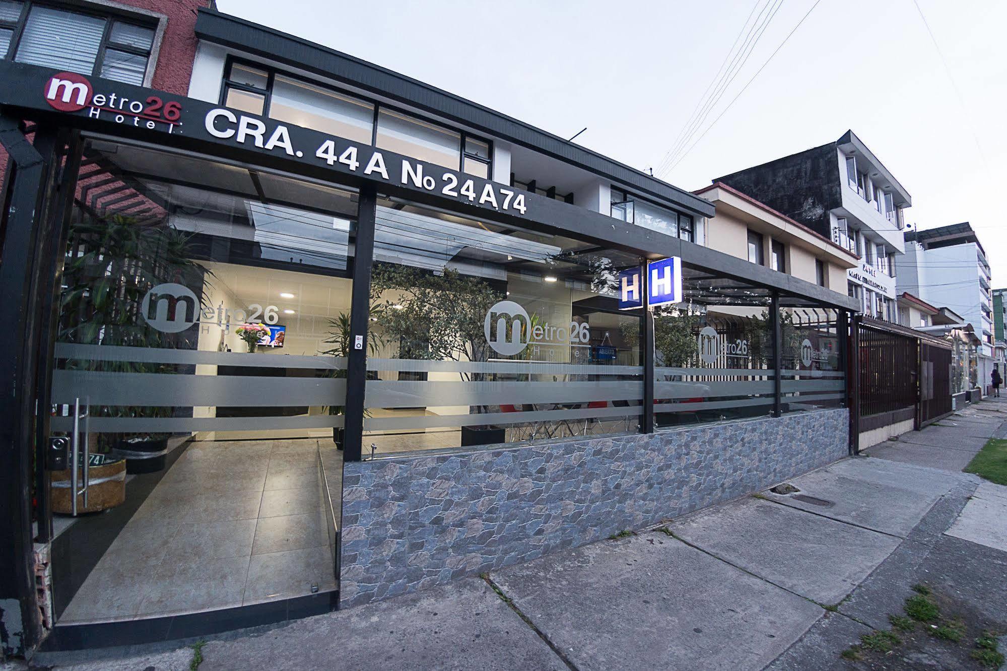 Hotel Metro 26 Bogotá Exteriör bild