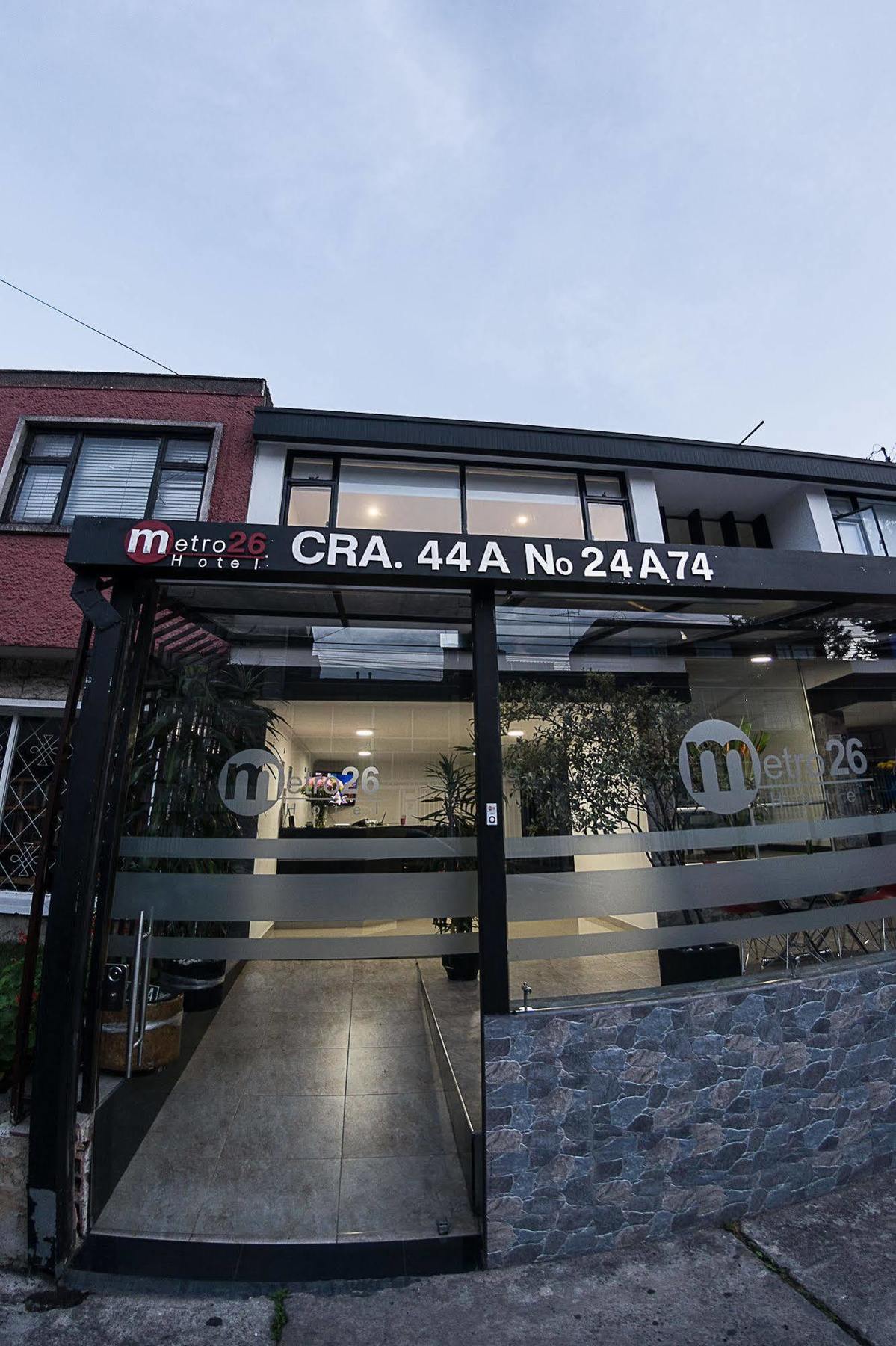 Hotel Metro 26 Bogotá Exteriör bild